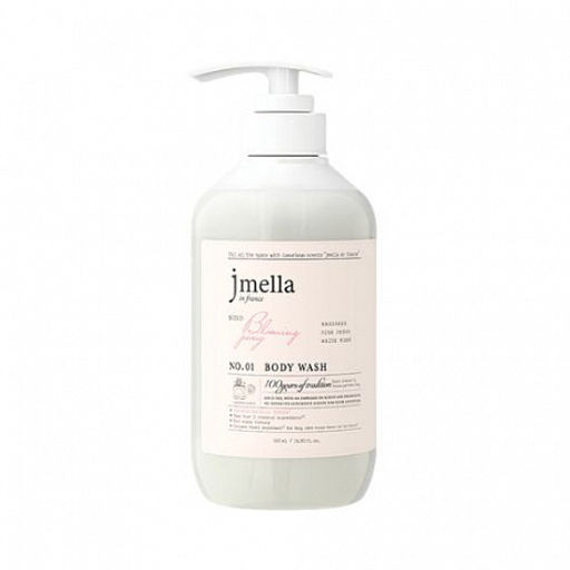 Jmella In Fance Blooming Peony Body Wash 500ml - Парфюмированный гель для душа "Цветущий пион"