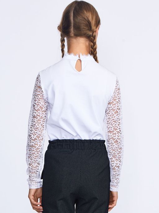 Блузка белый 202230530 - Nota bene фото 18