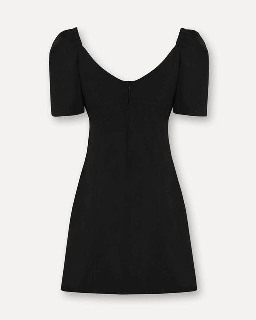 Приталенное черное платье - Incity фото 16