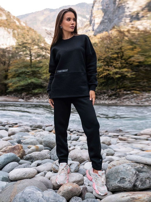 Свитшот с начесом J.487 св.серый - Argo classic фото 19