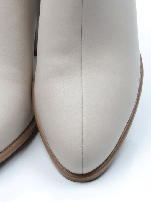 01-PCM335-2 BEIGE Ботинки демисезонные женские (натуральная кожа, байка) - No name фото 16