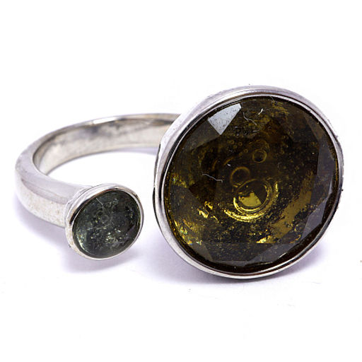 Кольцо с камнем в стиле Бохо