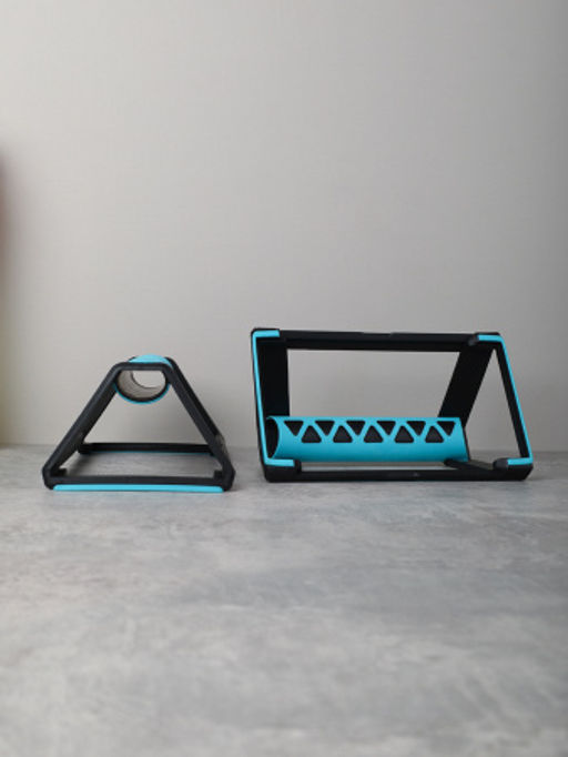 Упоры для отжиманий Woohooo Push-up bars II / комплект 2 шт / синий /уп 50/ - Галеонтрейд фото 5