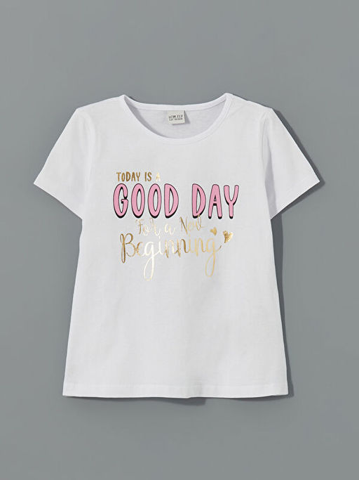 Bisiklet Yaka K?z ?ocuk Ti??rt ve ?ort