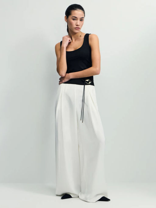 Базовый топ с широкими бретелями / Zarina фото 2