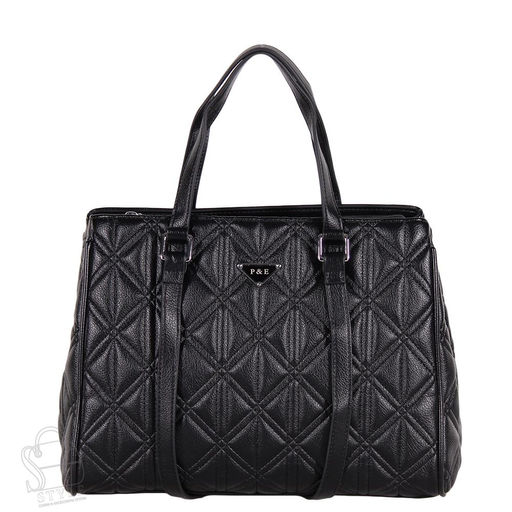 Сумка женская  1242-1K-01 black Polina&Eiterou/50 в Новосибирске