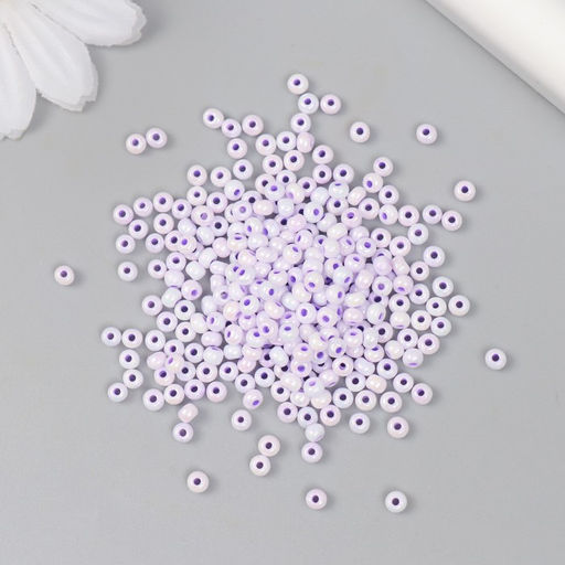 Бисер стекло 8/0 «Цветная серединка. Пурпур», 10 г