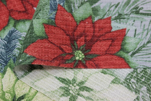 Вафельное полотно Виновник торжества цв.св.серо-голубая дымка, ш.1.5м, хл-100%, раппорт 63см - Купава фото 3