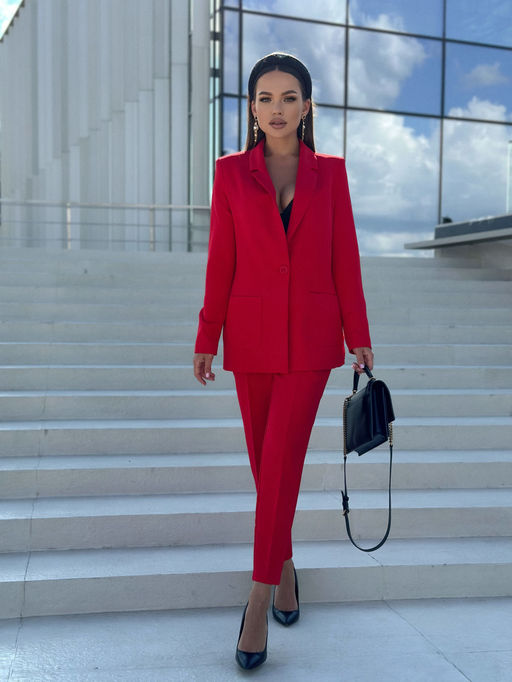 Костюм DilanaVIP 1942-Р красный