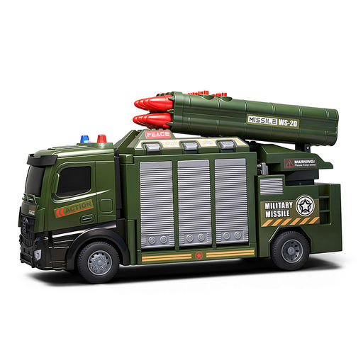 Машина -Трек "Воентрак" (свет, звук) в коробке