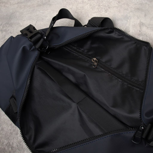 Сумка дорожная 46x22x26 см / BAG-3001/2 /уп 20/синяя - Галеонтрейд фото 7