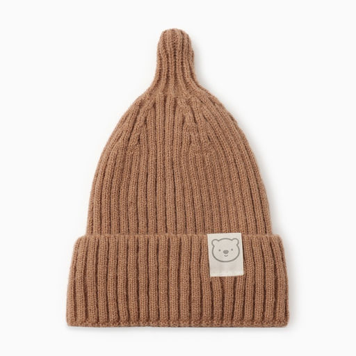 Шапка детская «Крошка Я», размер 46-48 см, бежевая