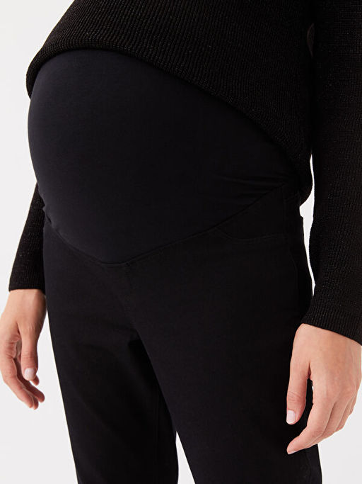 Kar?n Panelli D?z Hamile Pantolon