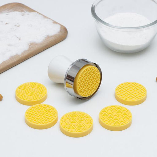 Набор форм для печенья Фактура, 6 шт, цвет МИКС