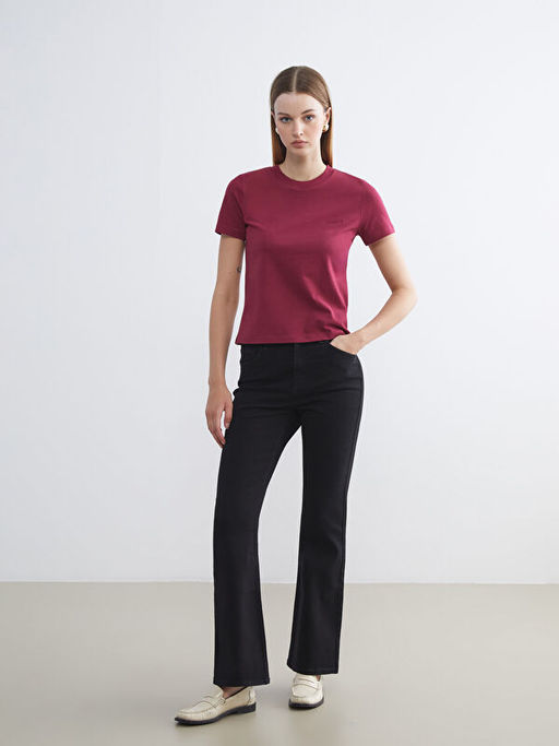 Flare Kad?n Jean Pantolon