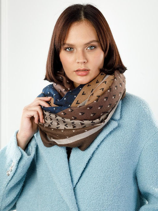 Палантин жен. виск+шерсть 90х180 LG33-272-03 - Labbra фото 4