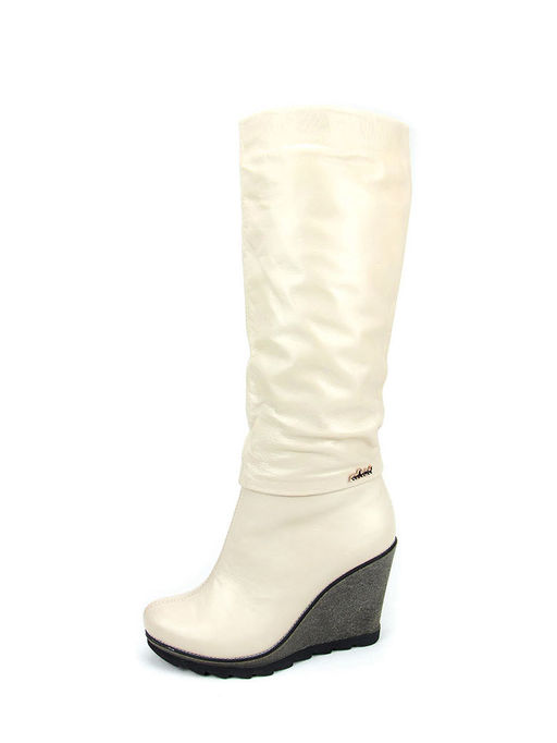 Сапоги EDART 853.alegra.beige/шерсть