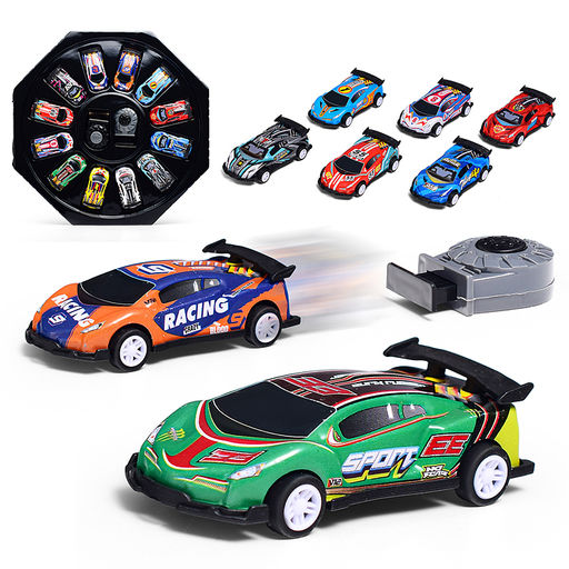 Набор машин "Гонки на бумеранге" металл, в коробке