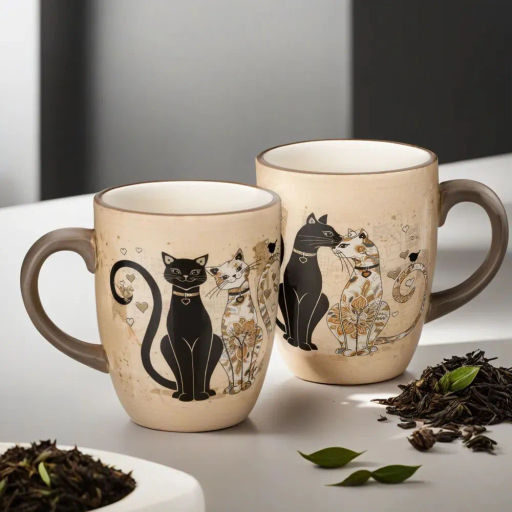 Кружка Парижские коты 300 мл 358-1733 - Арти-м фото 4