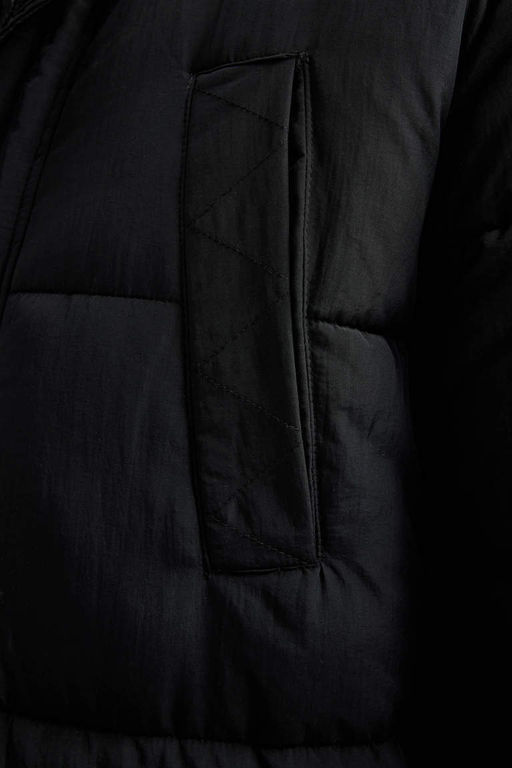 Водоотталкивающая куртка-пуховик с капюшоном. Парка - Defacto фото 7