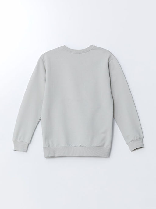 Bisiklet Yaka Bask?l? Erkek ?ocuk Sweatshirt - Waikiki фото 2