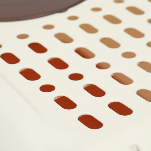 Туалет закрытый с откидным верхом 36×51×34 см, бежевый