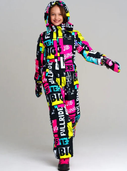 32321194 Комбинезон с полиуретановым покрытием для девочек