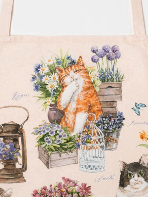 Фартук Этель Уютные коты 60х70 см, 100% хл, саржа 190 г/м2  фото 18