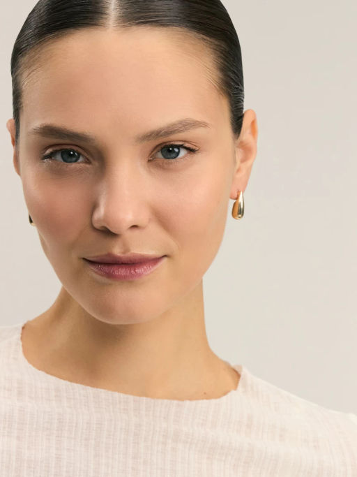 Cерьги в форме капли / Zarina  фото 2