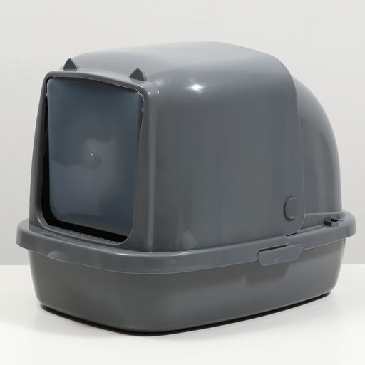 Туалет закрытый Айша 53 х 41 х 40 см, серый FIX - Пижон фото 4