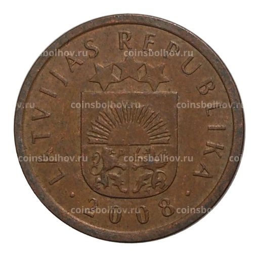1 сантим 2008 года Латвия