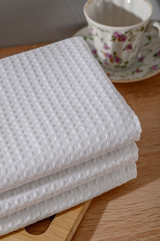 Набор вафельных полотенец в подарочной упаковке