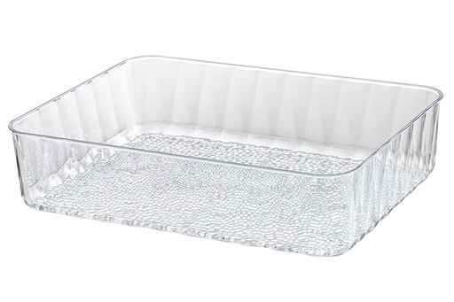 Органайзер д/хранения с крышкой 33,5*26*8,5 см, прозрачный пластик - Elan gallery фото 9