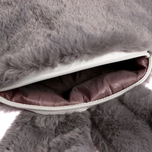 Сумка детская «Зайчик», 20×20 см, серая