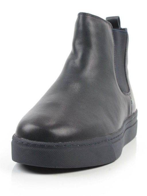 05-X30310M-7 DK. BLUE Ботинки зимние мужские (натуральная кожа, натуральный мех)