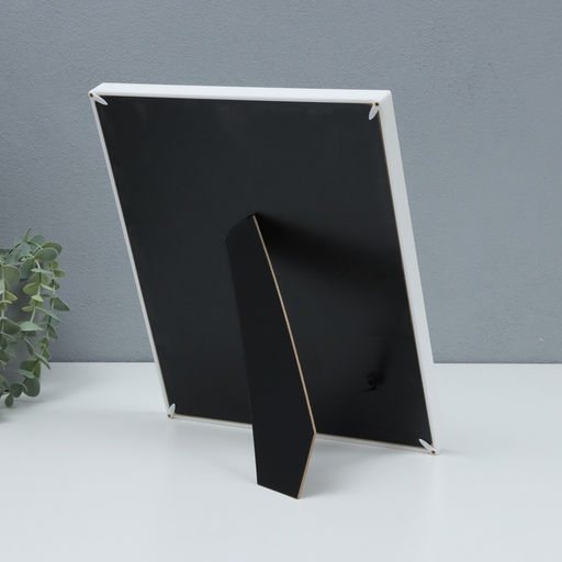 Фоторамка для фото 20?25 см Сердце с бантиком, серебро, бумага тиснение, 26?2?31 см