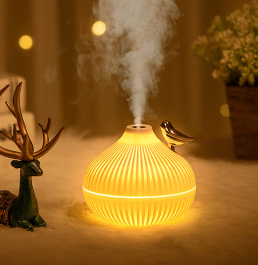 Настольный увлажнитель воздуха - ночник iLikeGift "Birdie", (портативный, USB)