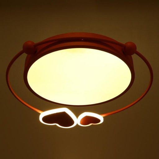 Светильник с ПДУ 1767/3 LED 50 Вт 3000-6000К диммер розовый 48?54?6 см BayerLux