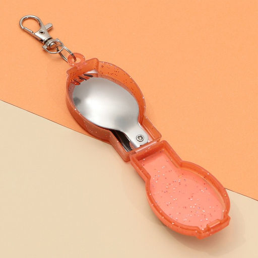 Складная ложка-брелок Healthy food, 4 х 6.6 см - Simaland фото 4