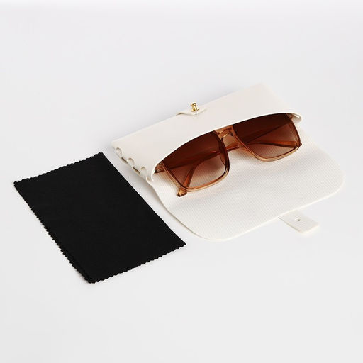 Футляр для очков на зацепке, 16.5 х 8.5 х 1 см, цвет белый - Simaland фото 5