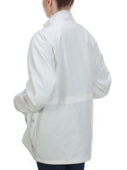 1106 WHITE Ветровка женская FASHION (100% полиэстер) фото 4