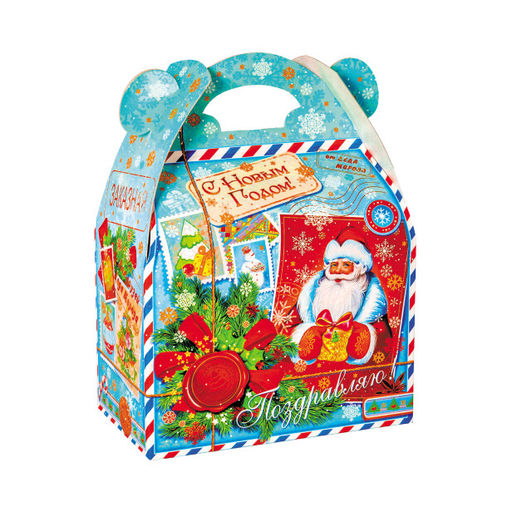 Сладкий новогодний подарок Письмо ДМ