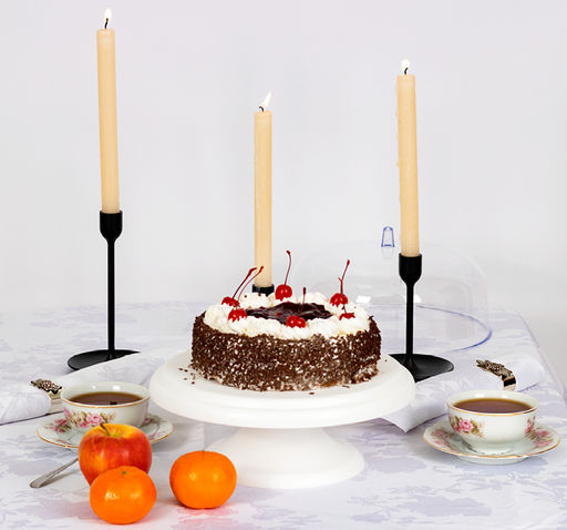 Тортница на ножке 290*290*155мм арт.М1119