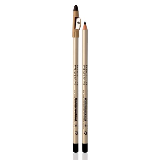 EVELINE Контурный карандаш с точилкой для макияжа глаз - black серии eyeliner pencil