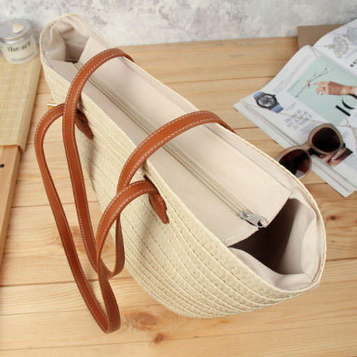 Сумка плетеная 45x29x23x14 / DW-01 /уп 100/ - Галеонтрейд фото 6