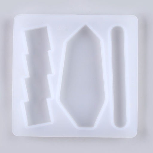 Цена за 2 шт. Молд силиконовый «Заколка», 3 вида заколки