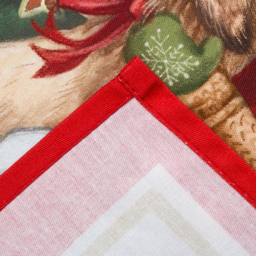 Новогоднее полотенце Этель Новогодняя сказка 40х67 см, 100% хлопок, саржа 190 гр/м2  фото 4