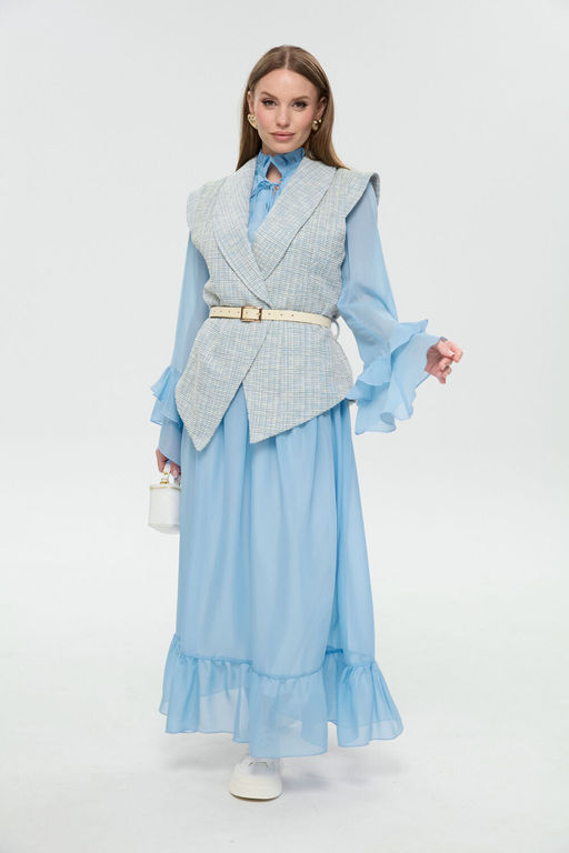 Жилет NIKVA н1027-4 небесный