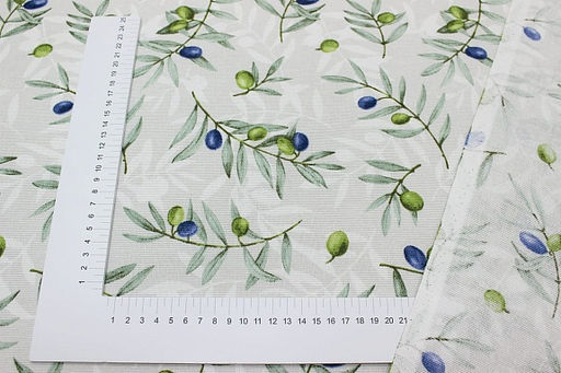 Рогожка Оливковая нежность, ш.1.5м, хлопок-100%, 160гр/м.кв - Купава фото 3