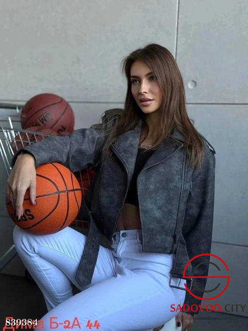 Кожаная куртка весенняя - Bruno фото 2